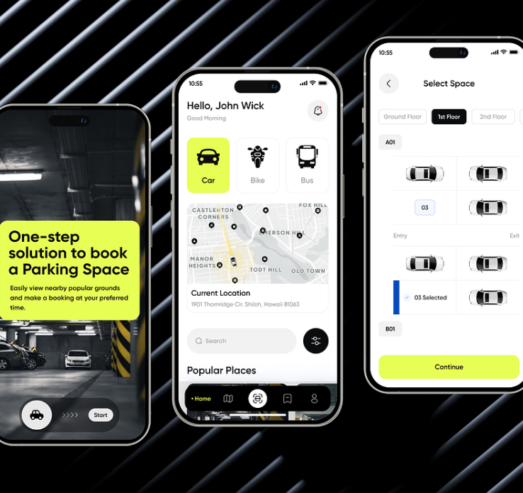 Car Parking App Development